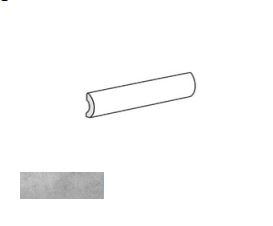 Equipe Tribeca Pencil Bullnose Grey Whisper 3x20