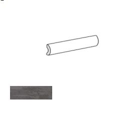 Equipe Tribeca Pencil Bullnose Basalt 3x20