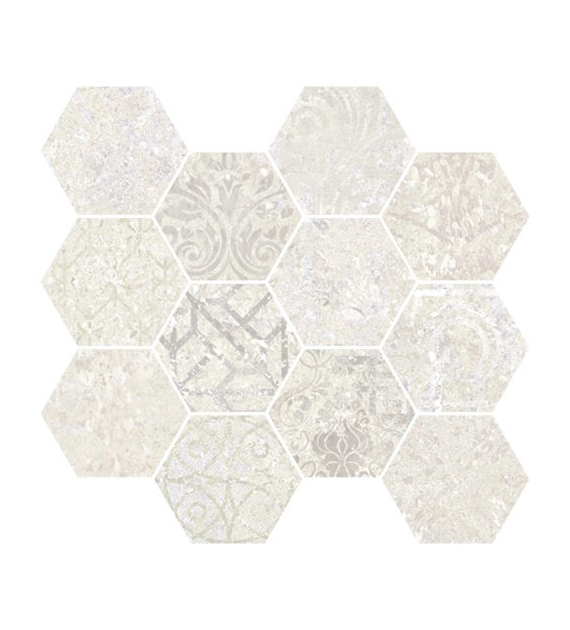 Aparici Bohemian Sand Mosaico Hexagonal 28x30