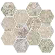 Aparici Bohemian Blend Mosaico Hexagonal 28x30