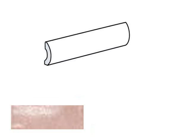 Equipe Altea Pencil Bullnose Dusty Pink 3x20