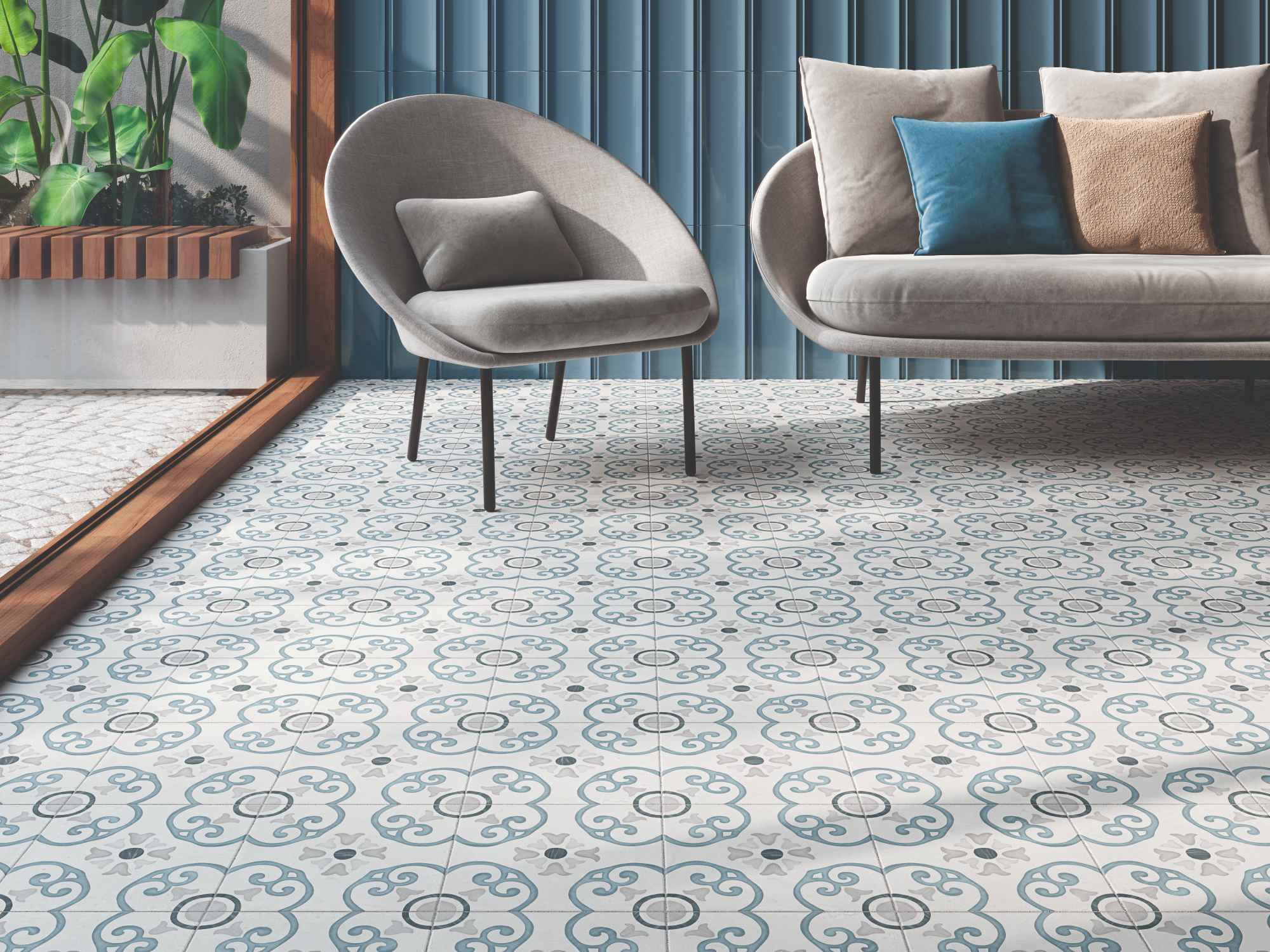 Harmony Sirocco Blue Dhalia 22,3x22,3