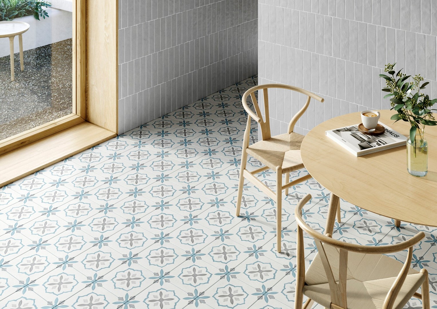 Harmony Sirocco Blue Cross 22,3x22,3