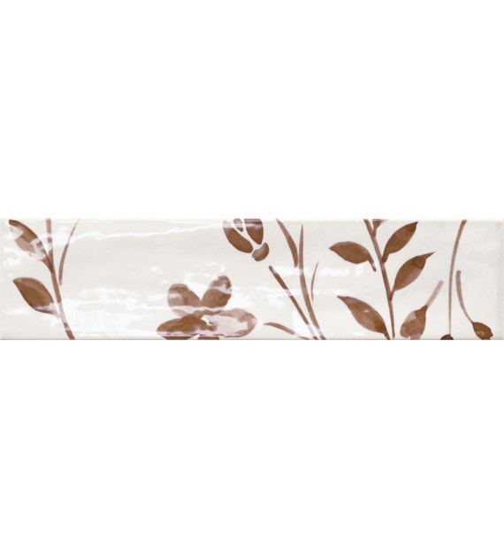 Harmony Aqua Brown Decor 6x24,6