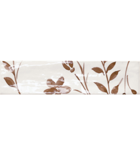 Harmony Aqua Brown Decor 6x24,6