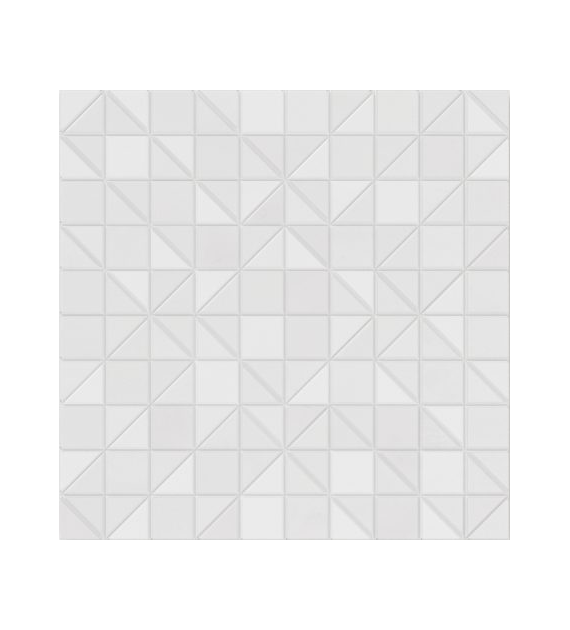 WoW Tesserae Like Blanc 28x28