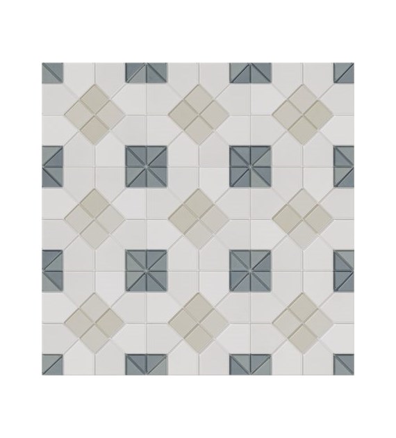 WoW Tesserae Suit Marino 28x28 Mat