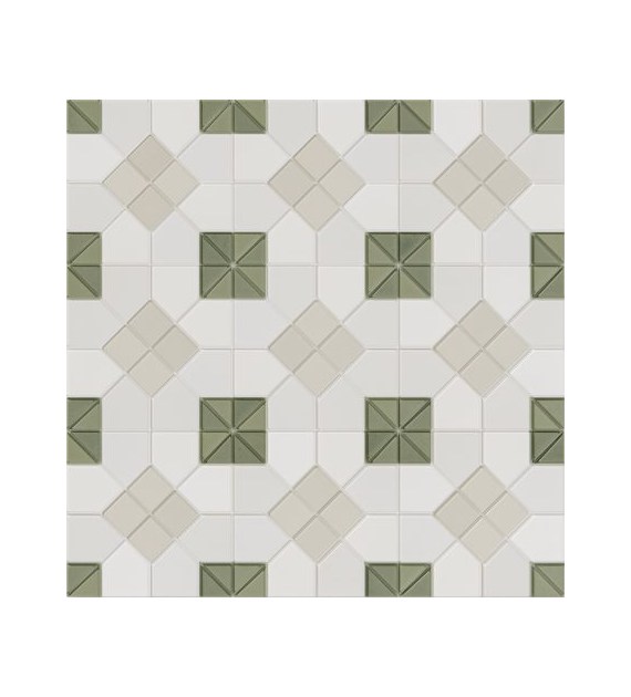 *WoW Tesserae Suit Moss 28x28 Mat