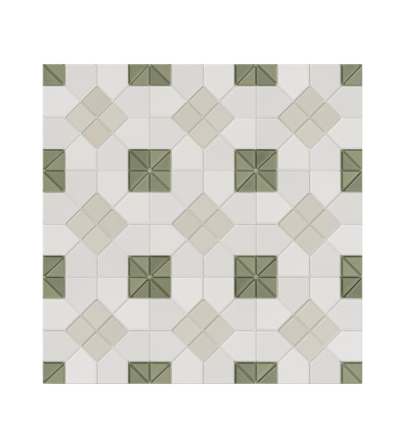 *WoW Tesserae Suit Moss 28x28 Mat