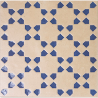 WoW Bejmat Decor Biscuit Azur 15x15