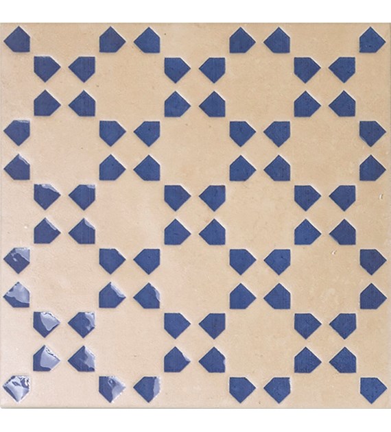 WoW Bejmat Decor Biscuit Azur 15x15