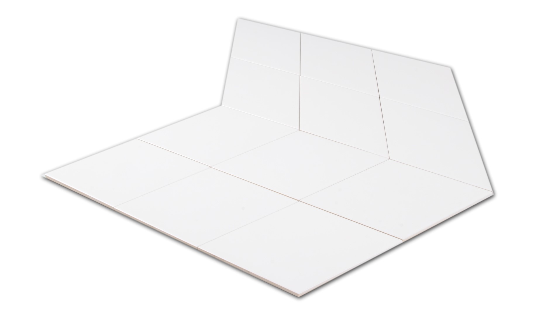 7*Carrea Bloom Losange Blanc 15,2x26,3 Mat*