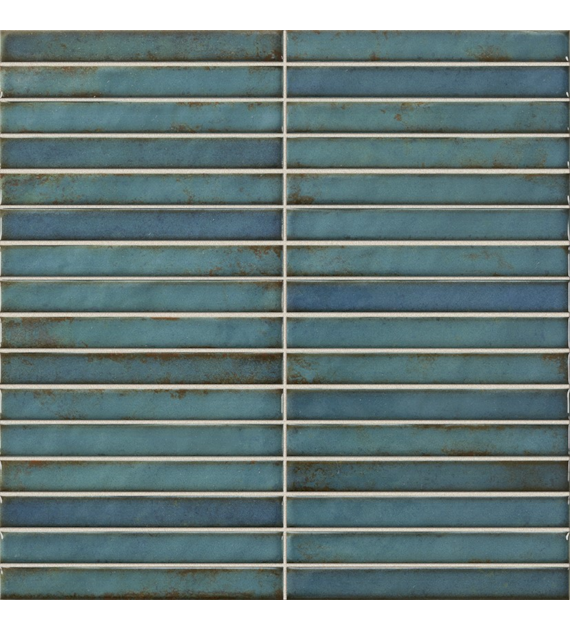 *Carrea Pencil Raku Turquoise 35x35