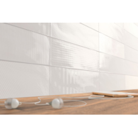 WoW Gradient White 7,5x30 Decor Mat