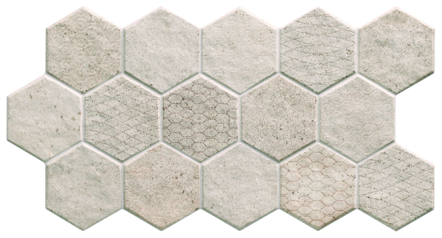 Realonda Malta Hex Taupe 31x56