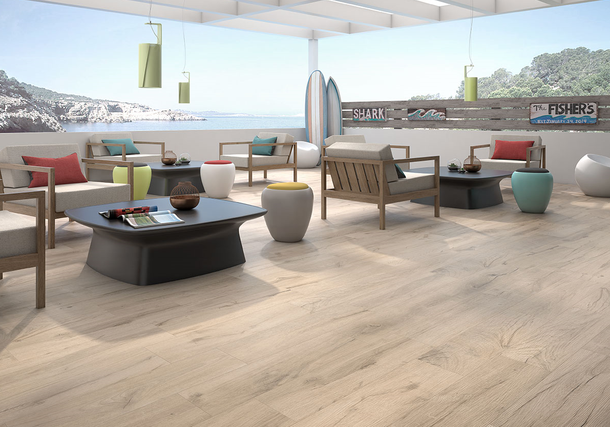 Geotiles Bricola Haya 20x75 drewno.