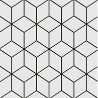 Keros Alhambra Negro 25x25