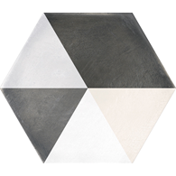 Keros Hexa Boreal Geo Gris 23x27