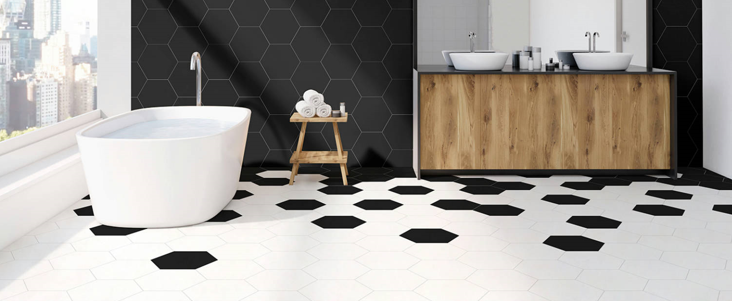 Keros Hexa Element Blanco 23x27