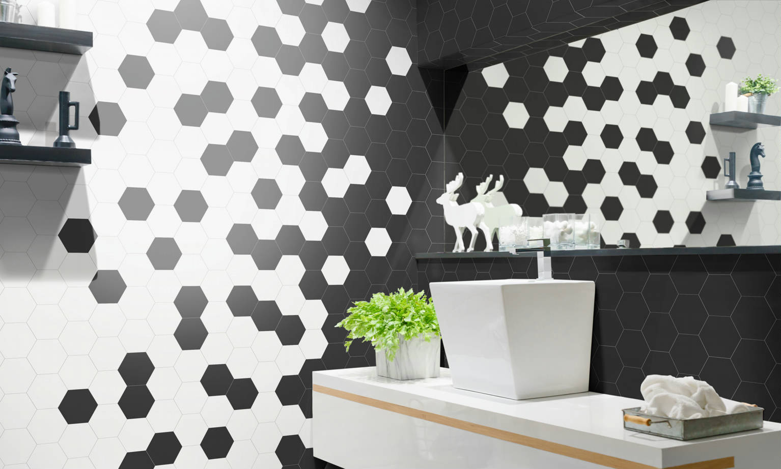 Keros Hexa Hub Blanco 14x16 heksag.