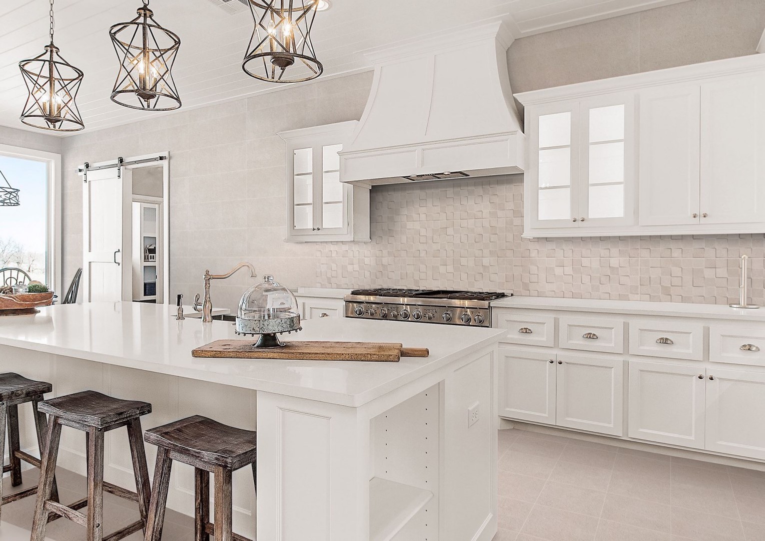 Keros Decorado Cartago Cubik Beige 25x75 dekorac.