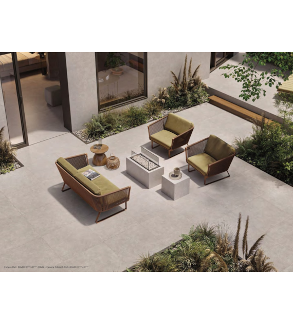 Emil Sixty Cenere 2cm 80x80 Nat beton