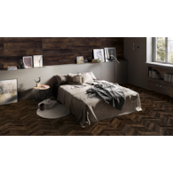 Emil Provoak Chevron Mono Nero 29,4x34 drewno.