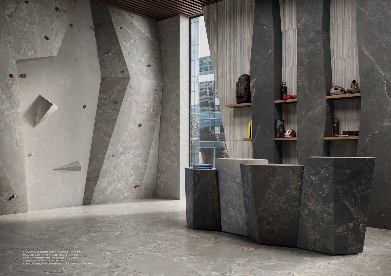 Emil Unique Infinity Arcade Grey 60x120* Nat