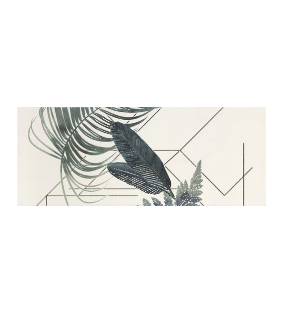 Ape Arts Decor Aka I White 20x50