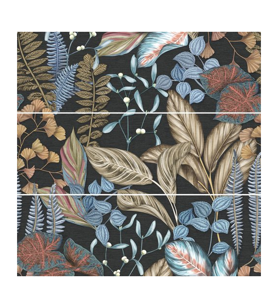 Ape Decor Set(3) ABC Biba Graphite 40x120 Mat