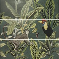 Ape Decor Set(3) ABC Toucan Green 40x120 Mat