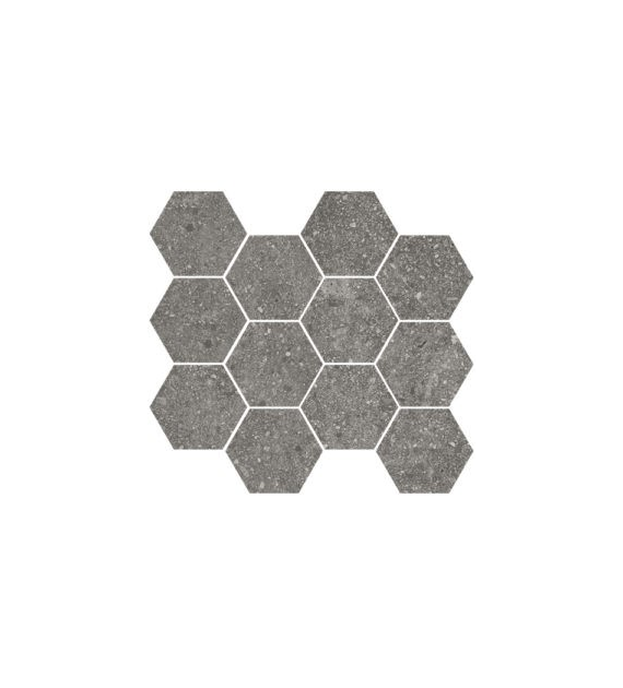 Aparici Lithops Grey Mosaico Hexagonal 28x30 Natur