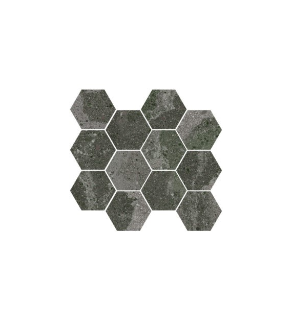 Aparici Lithops Hopi Stamp Mosaico Hex. 28x30 Natu