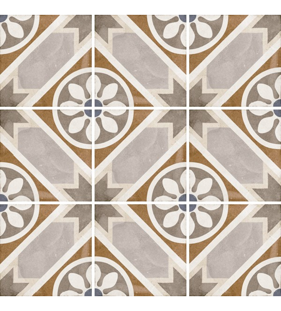 *Equipe Art Nouveau Apollo Colour 20x20 Mat