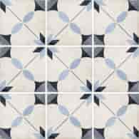 *Equipe Art Nouveau Arcade Blue 20x20