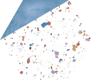 Aparici Stracciatella Blue 25x29 Natural