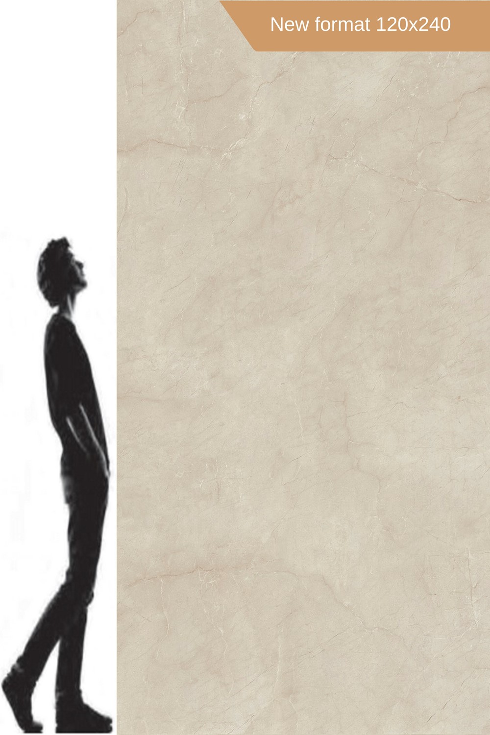 Baldocer Cream Chamber Natural 120x240 slab