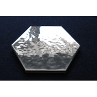 In The Tile Geom Silver 15x17 Gloss