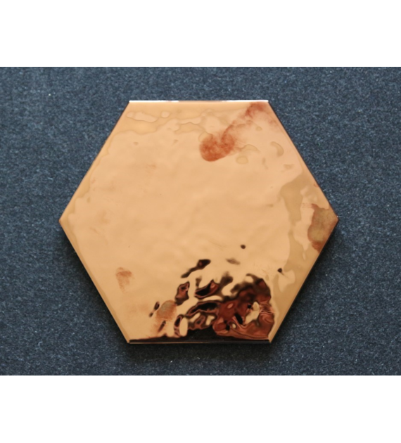 In The Tile Geom Rose Gold Gloss 15x17
