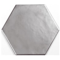 In The Tile Geom Silver 15x17 Matt