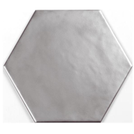In The Tile Geom Silver 15x17 Matt