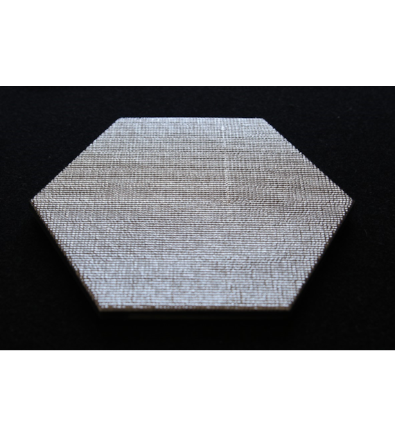 In The Tile Geom Silver Text 15x17