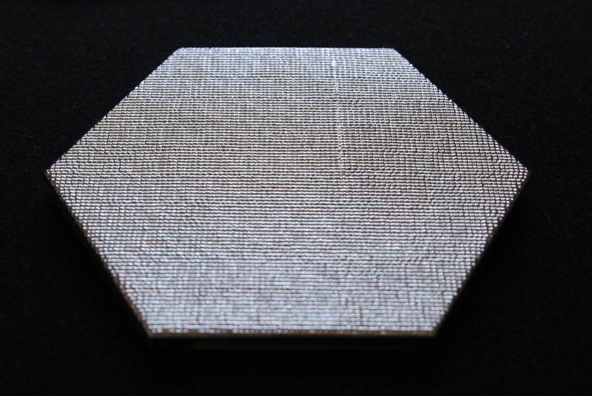 In The Tile Geom Silver Text 15x17