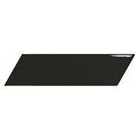 7Equipe Chevron Wall Black 18,6x5,2 Brillo Left