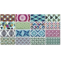 Equipe Metro Patchwork Colours 7,5x15