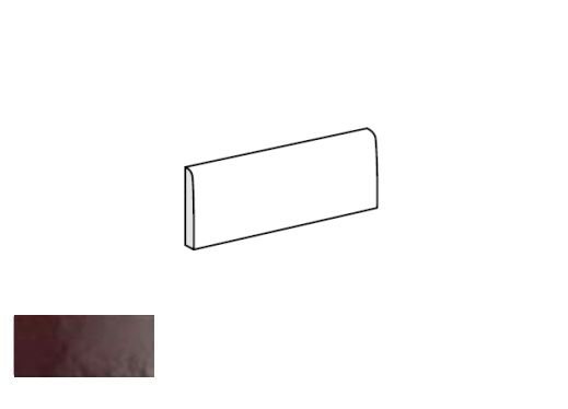 Equipe Artisan Bullnose Burgundy 6,5x20 listwa dek