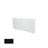 Equipe Masia Bullnose Negro mate 7,5x15 listwa dek