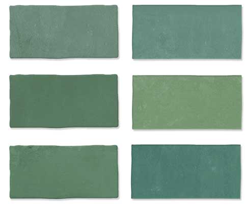 WoW Fez Emerald Mat 6,2x12,5