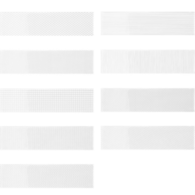 WoW Gradient White 7,5x30 Decor Gloss