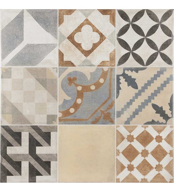 Geotiles Vintage Mix 60,8x60,8